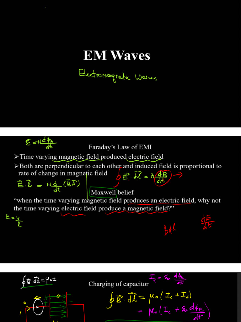 EM Waves 1 | PDF