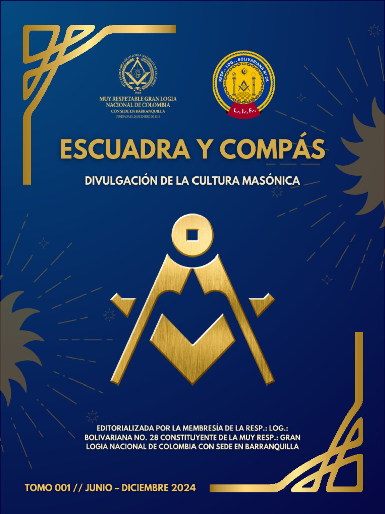 Revista Escuadra y Compás: Masonería 2024 | PDF