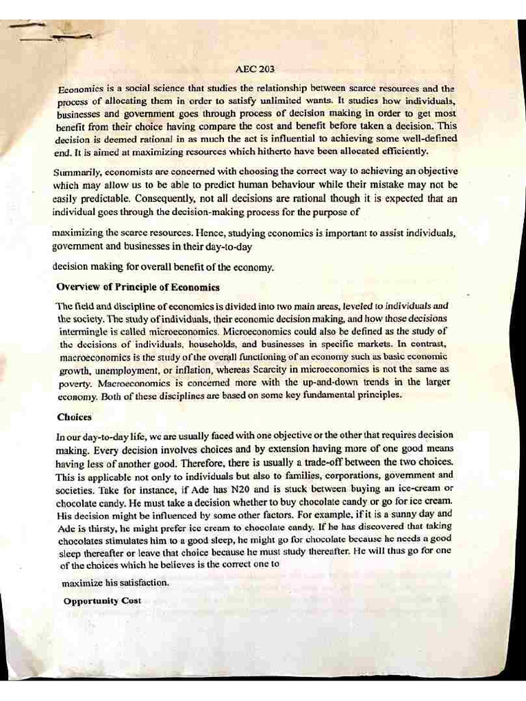 Aec 203 | PDF