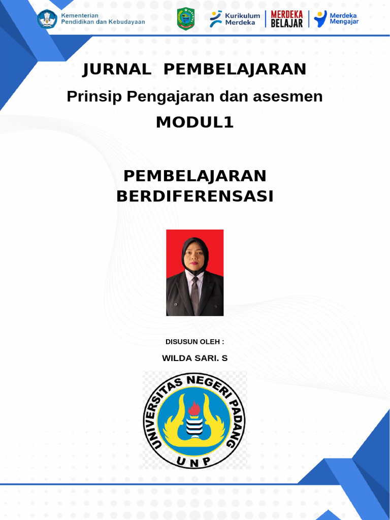 Jurnal Pembelajaran Modul 1 Wilda Sari S | PDF
