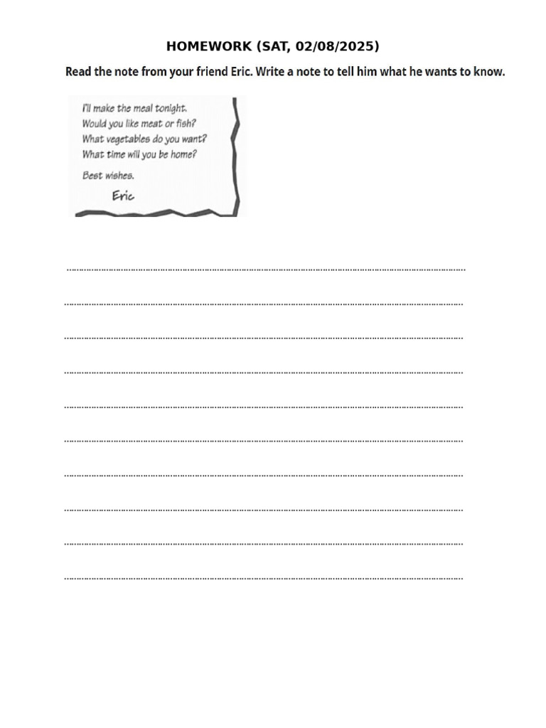 Ket 10 Homework | PDF