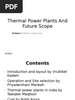 Download Thermal Power Plants and Future Scope Batch 2 by Govinda Kabra SN89652327 doc pdf