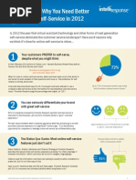 Download 8 Reasons Why You Need Better Online Self Service In 2012 by IntelliResponse Systems Inc SN89653623 doc pdf