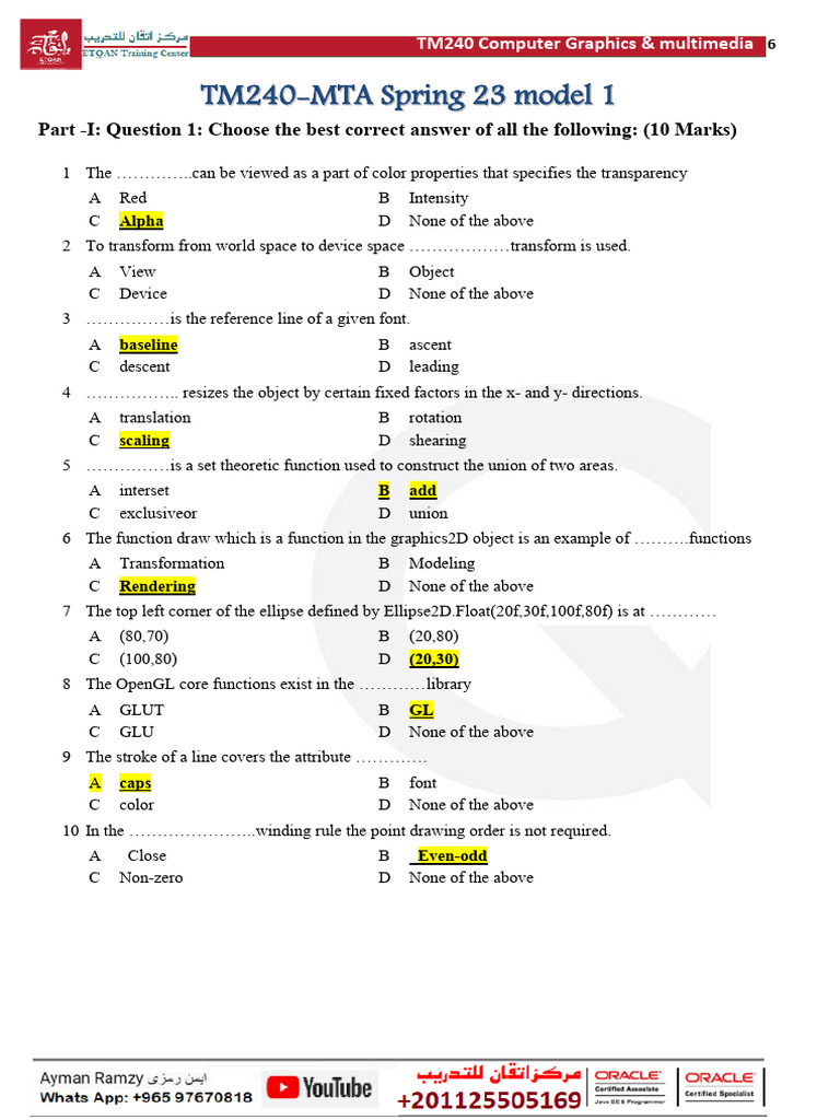 Computer Graphics Java Code Exercises | PDF | Computer Graphics