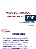 tecnologia crediticia