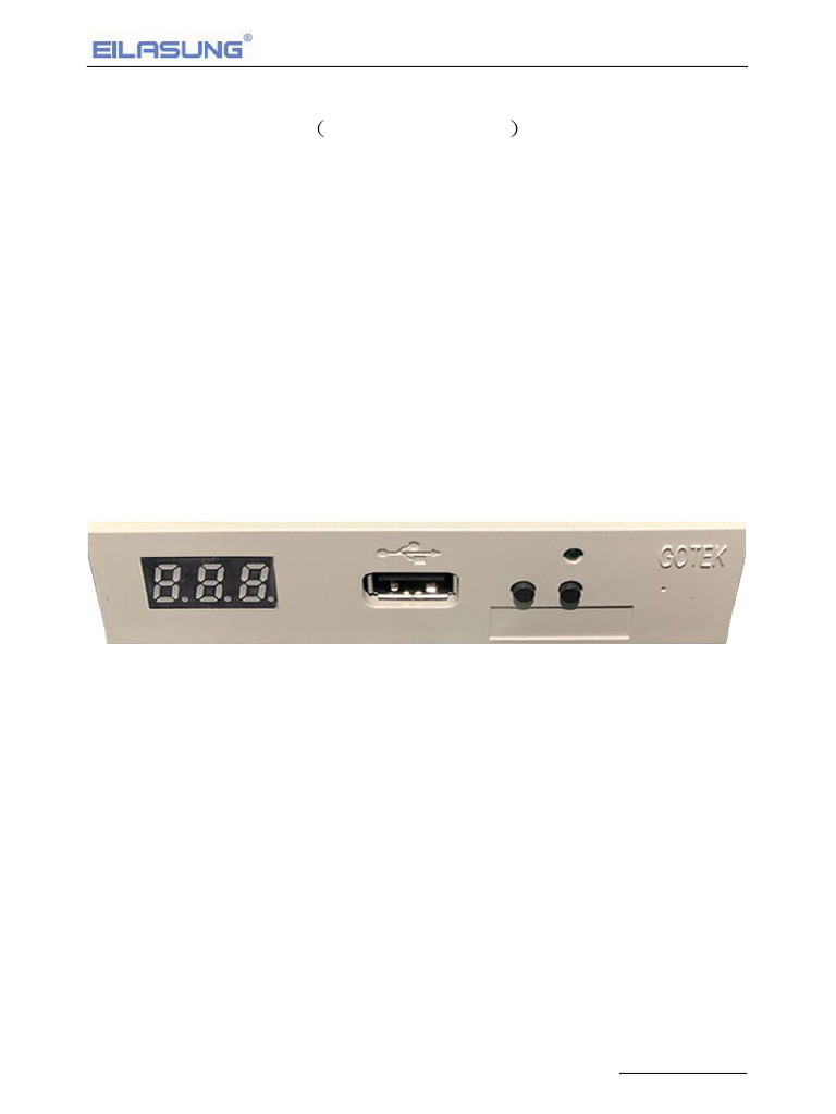 USB Floppy Driver Usage Manual | PDF | Floppy Disk | Usb Flash Drive