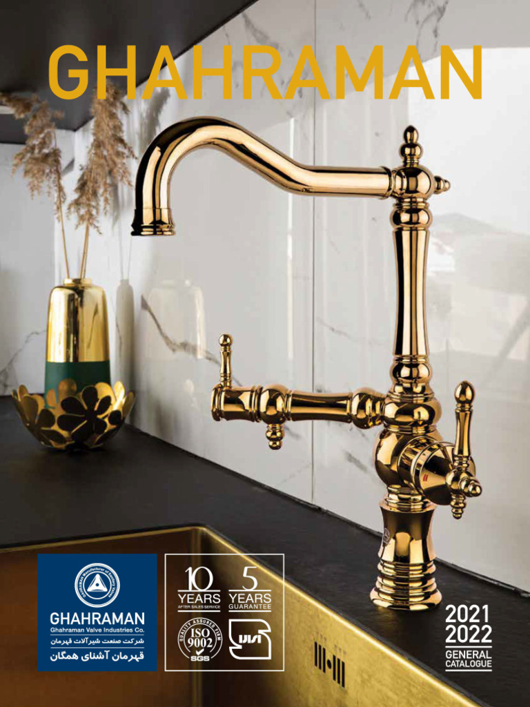 Ghahreman Health Valves Faucet Catalogue | PDF