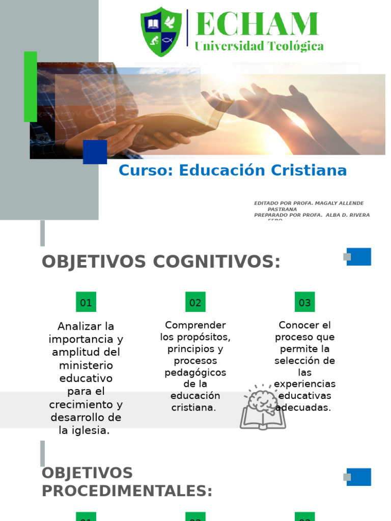 Fundamentos de la Educación Cristiana | PDF | Jesús | Biblia