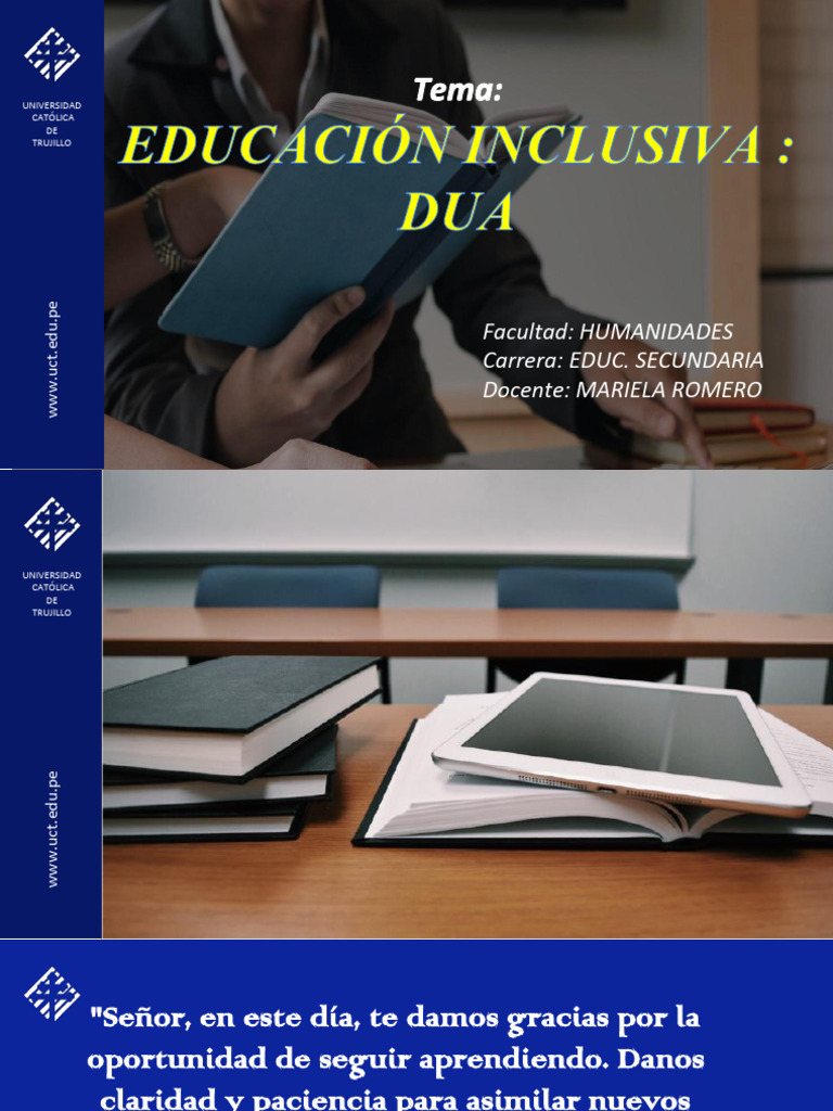 Educación Inclusiva y DUA en Trujillo | PDF | Aprendizaje | Enseñando