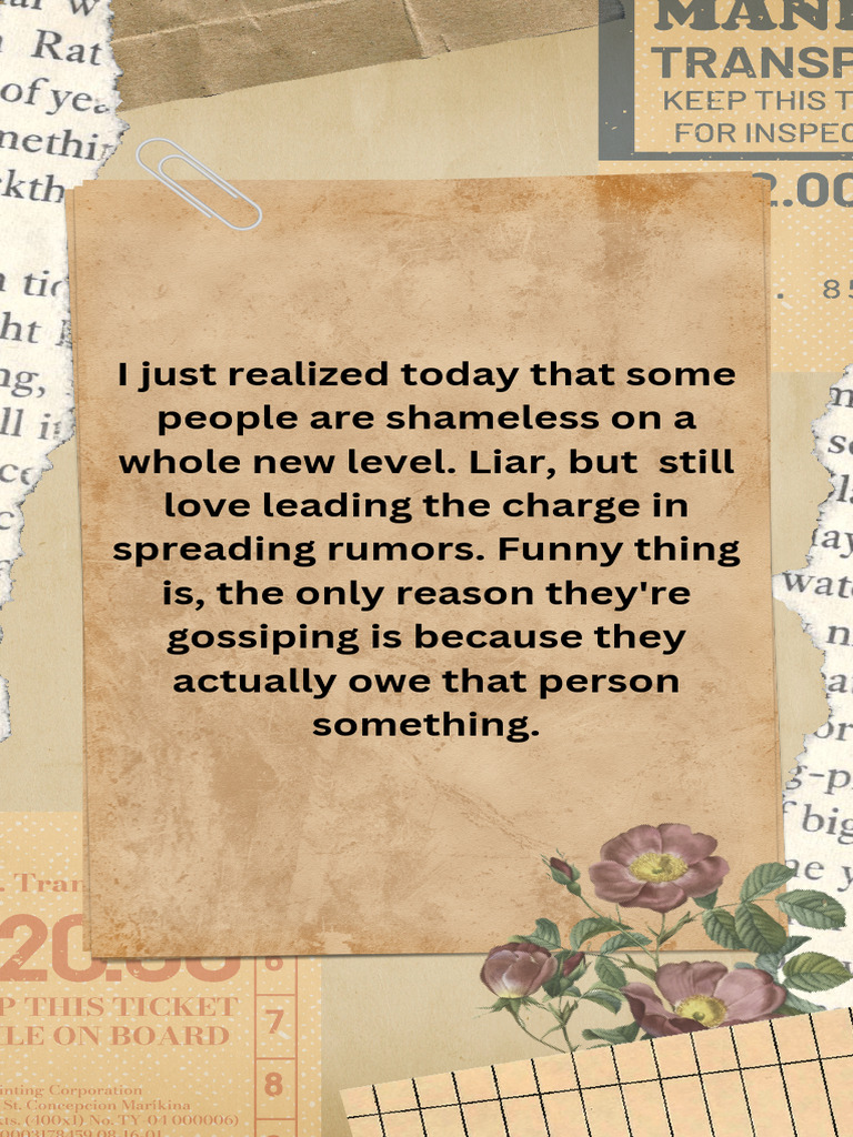 I Just Realized Today That Some People Are Shameless On A Whole New ...