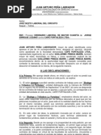 Carta de Aviso de Terminacion de Contrato de Arrendamiento 