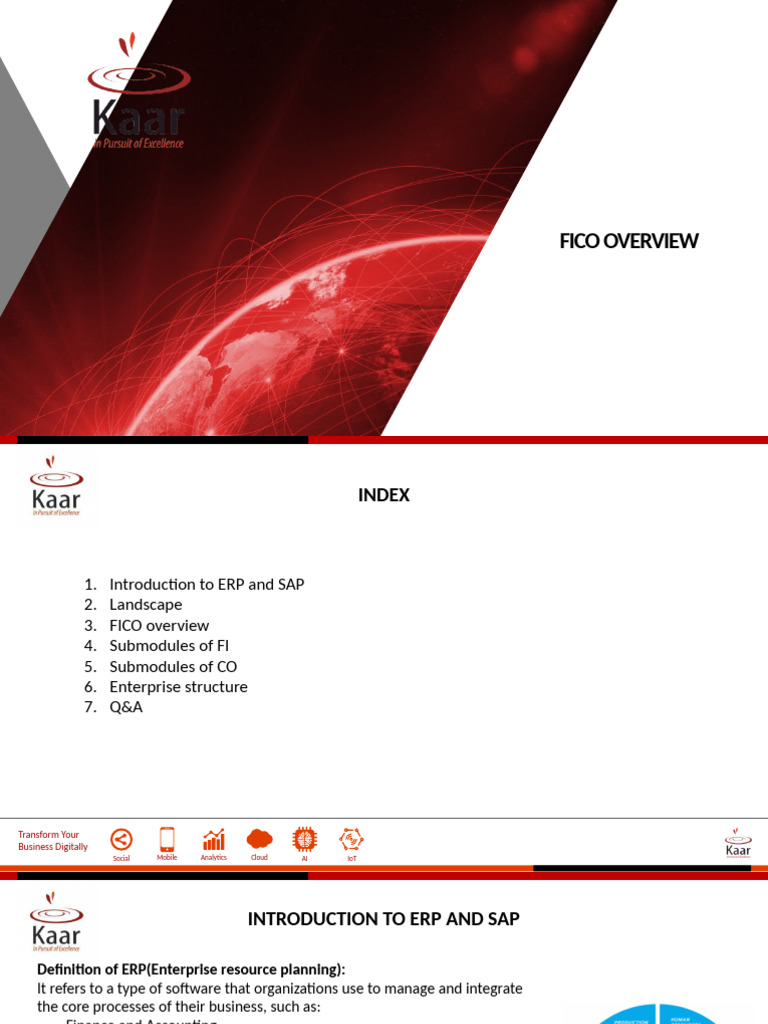 FICO Overview: SAP Financial Modules Explained | PDF | Enterprise ...