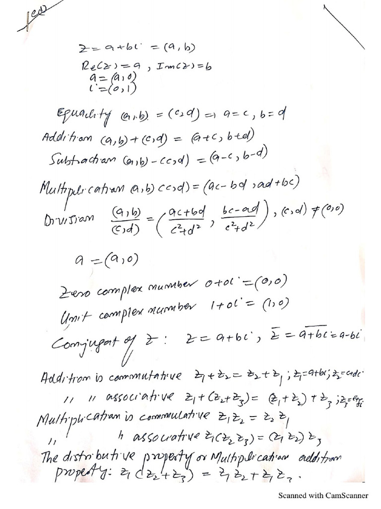 Complex Numbers 3 | PDF