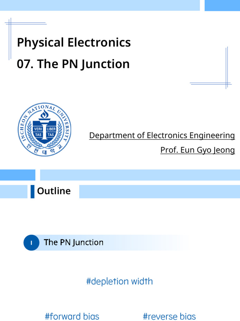 Understanding PN Junctions in Electronics | PDF