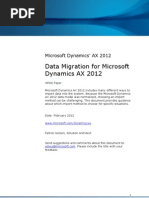 Download DataMigration_AX2012 by koggen SN89658716 doc pdf