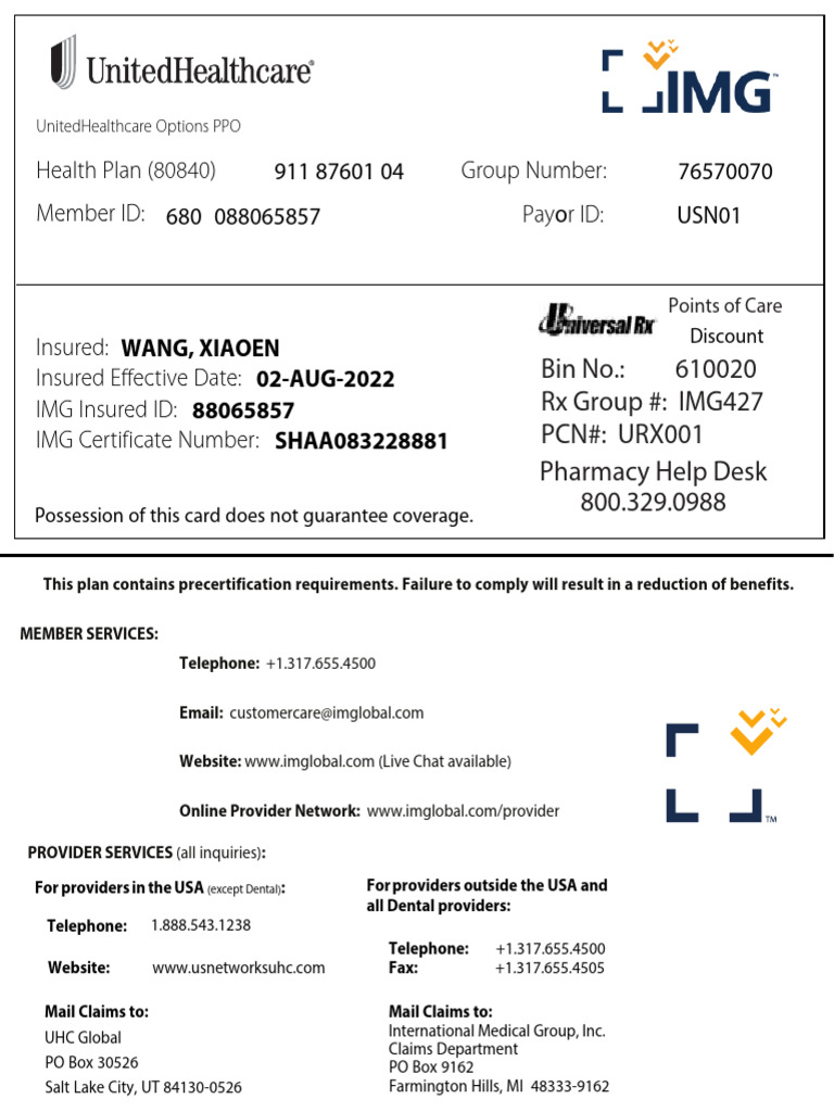 UnitedHealthcare Plan 80840 Details | PDF