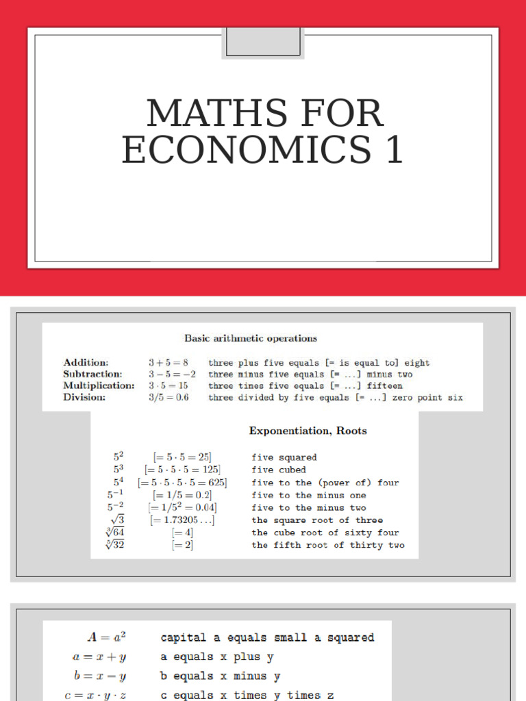 Graphing Linear Equations in Economics | PDF