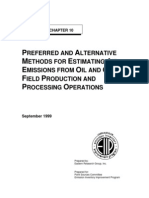 Methods for Estimating Air Emission From Oil and Gas Field Production and Processing Operations