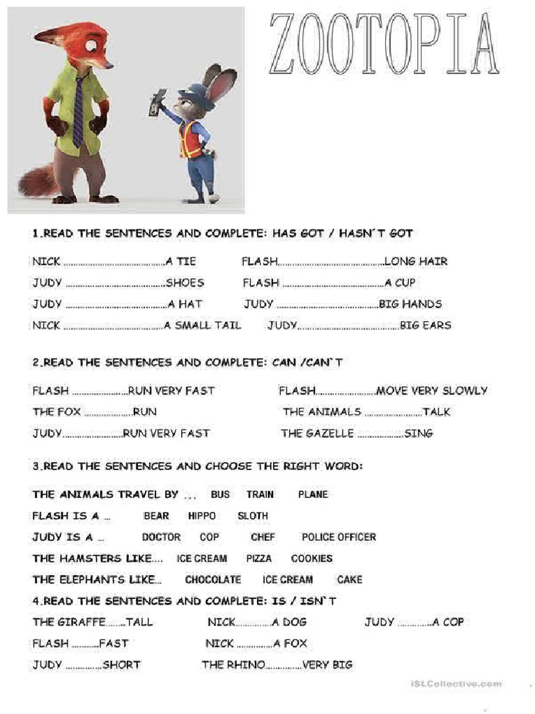 Zootopia | PDF