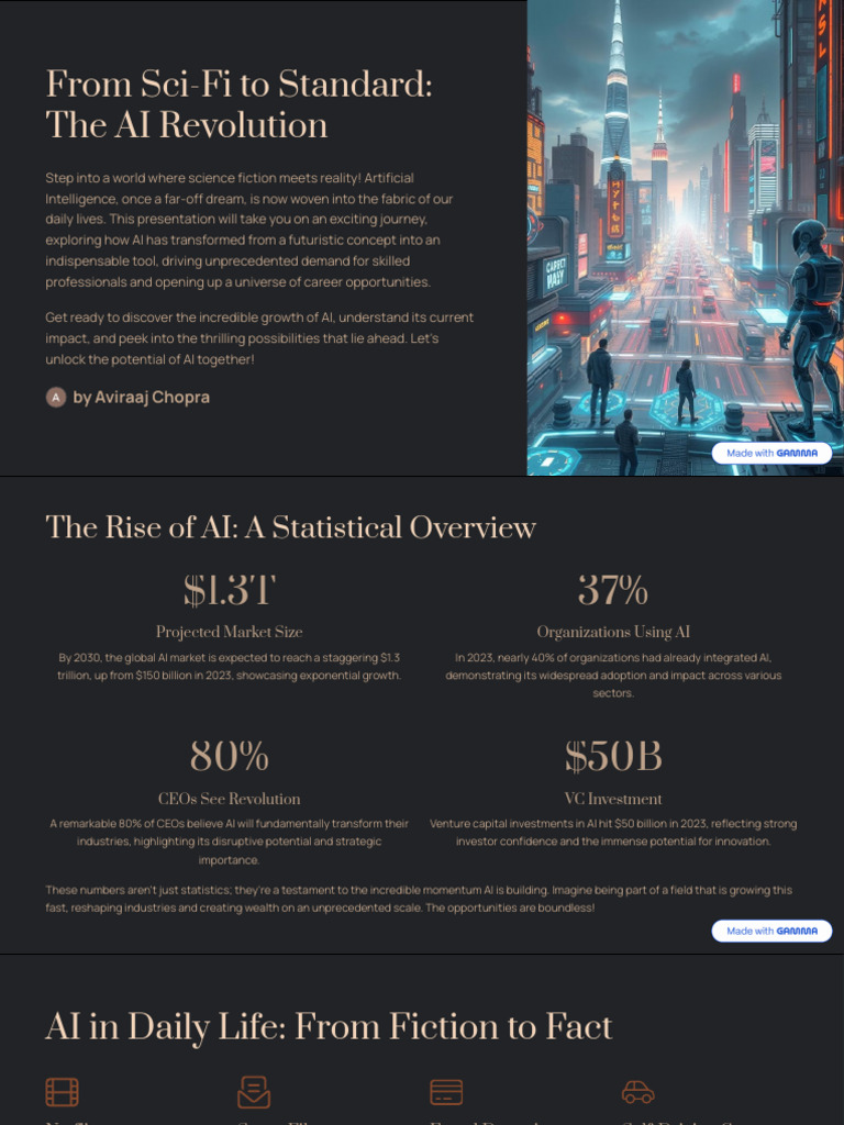 AI Revolution: Careers & Future Trends | PDF | Artificial Intelligence ...