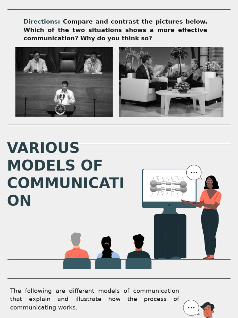 Communication Models Explained | PDF | Communication | Learning