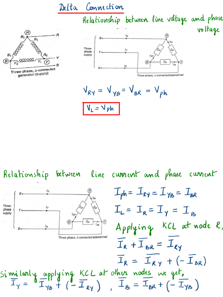 Three Phase Delta Connection Pdf