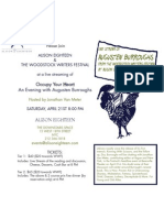 Augusten Burroughs Invite: April 21, 2012