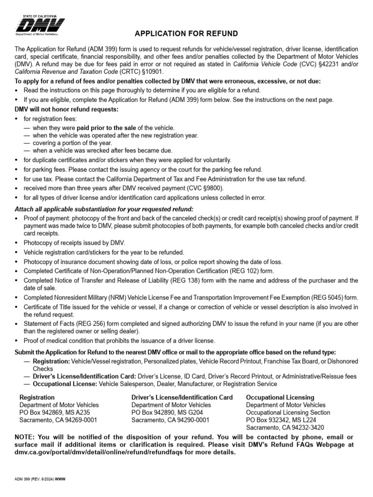 ADM-399-R6-2024-ASB-WWW Importante para | PDF | Department Of Motor ...