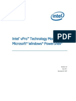 Intel Vpro Technology Module For Windows PowerShell - Rev 3 - 2