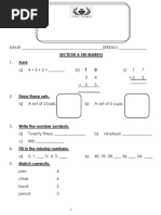 Grade 1 Rapid Mathematics Assessment | PDF | Shape | Mathematics