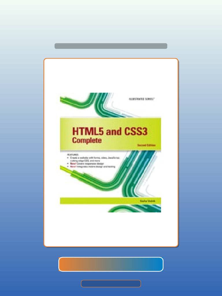 HTML5 and CSS3 Illustrated Complete 2nd Edition eBook and TestBank ...