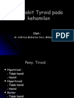 Penyakit Tyroid Pada Kehamilan