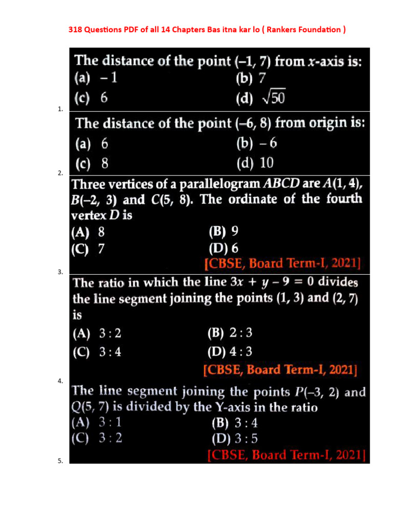 318 Questions PDF for 14 Chapters | PDF | Chess | Chess Theory