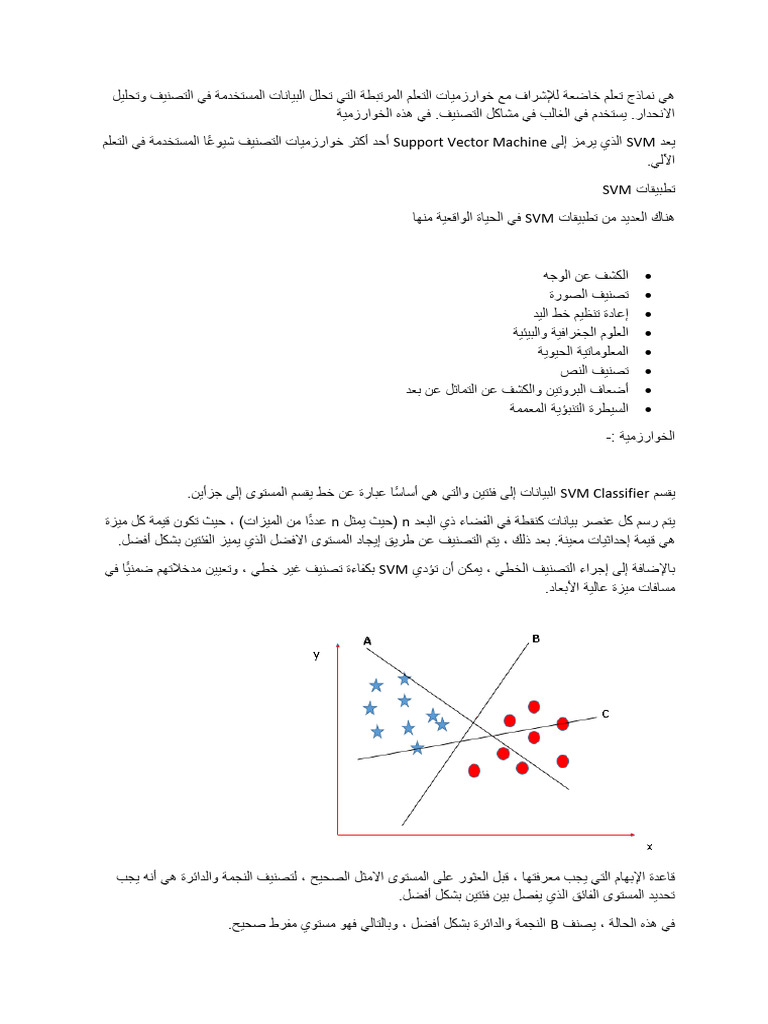 SVM Support Vector Machine | PDF
