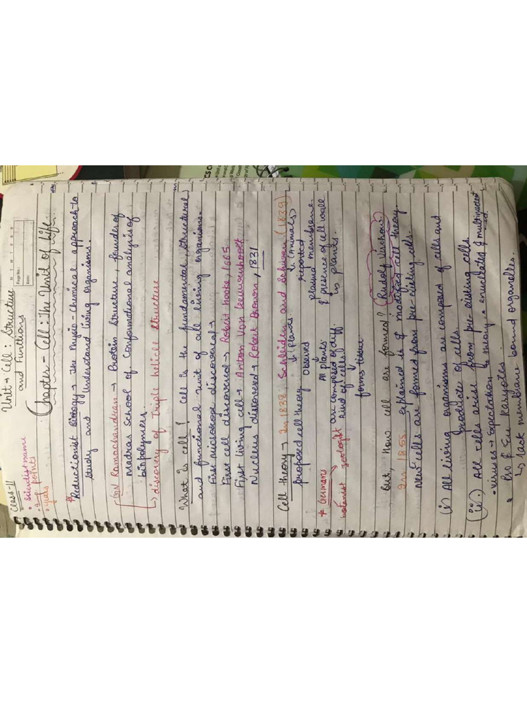 Cell Class 12 Part 1 | PDF