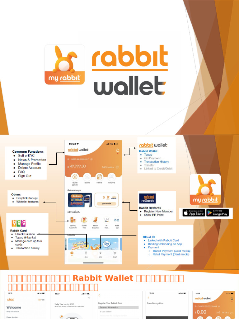 สอน Rabbit Wallet Update v.2 | PDF