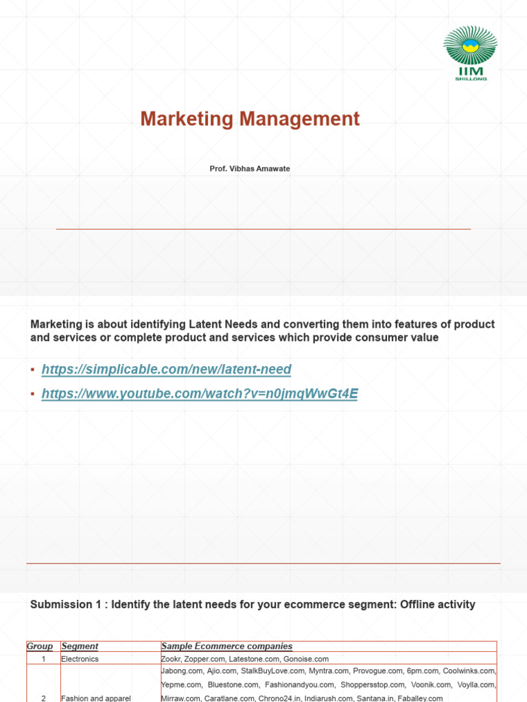 Lecture 2 | PDF | Marketing | Customer Satisfaction