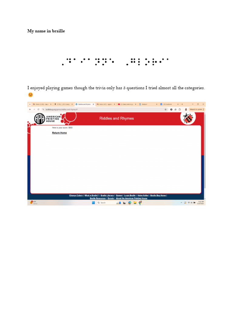 Braille | PDF