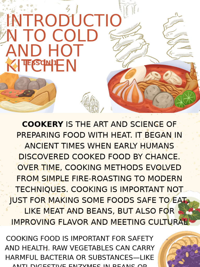 Cold and Hot Kitchen Basics | PDF | Cooking | Grilling