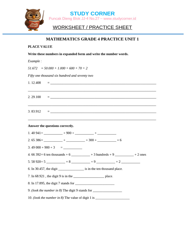 CT Practice Unit 1 Numbers and Round | PDF | Chess | Chess Theory