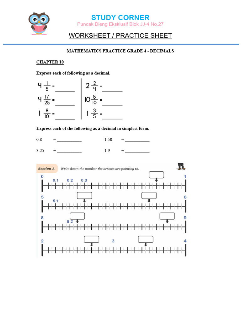 CT Practices 2 Decimals | PDF | Mathematics | Arithmetic