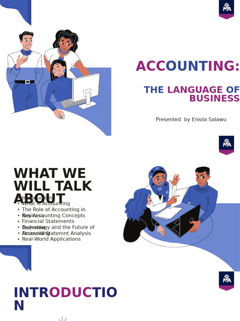 Accounting The Languauge of Business | PDF | Debits And Credits ...