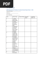 Supervision Record Sheet Template | PDF