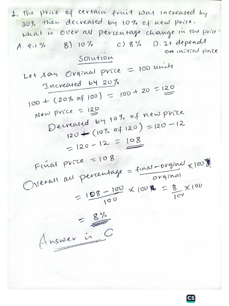 Math Problem | PDF