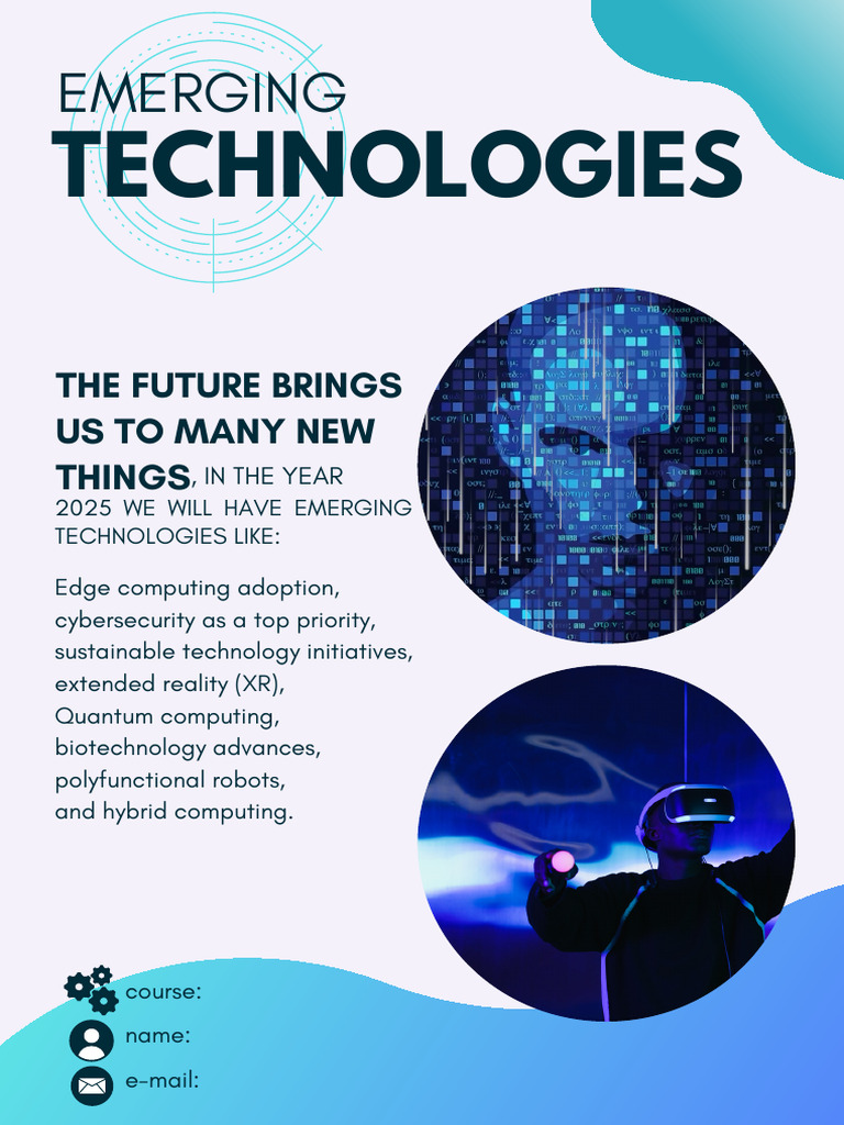 Future Emerging Technologies 2025 | PDF