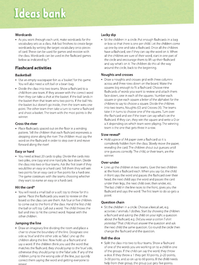 Ideas Bank | PDF