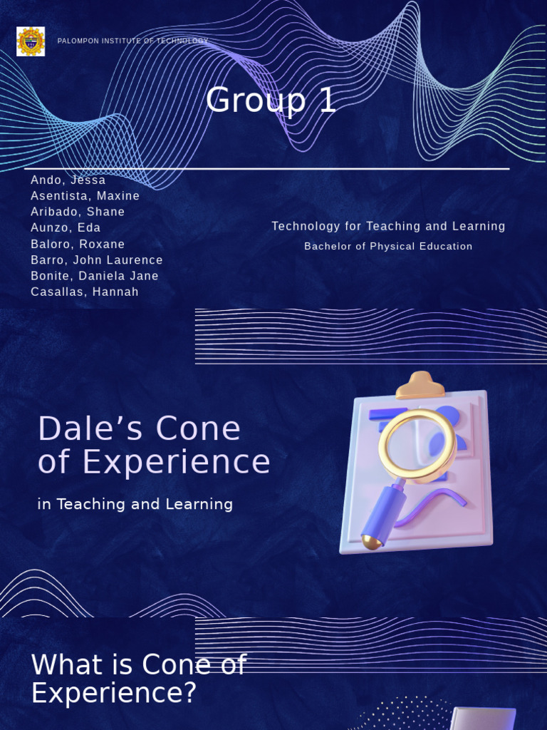 Dales Cone of Experience | PDF | Learning | Learning Styles