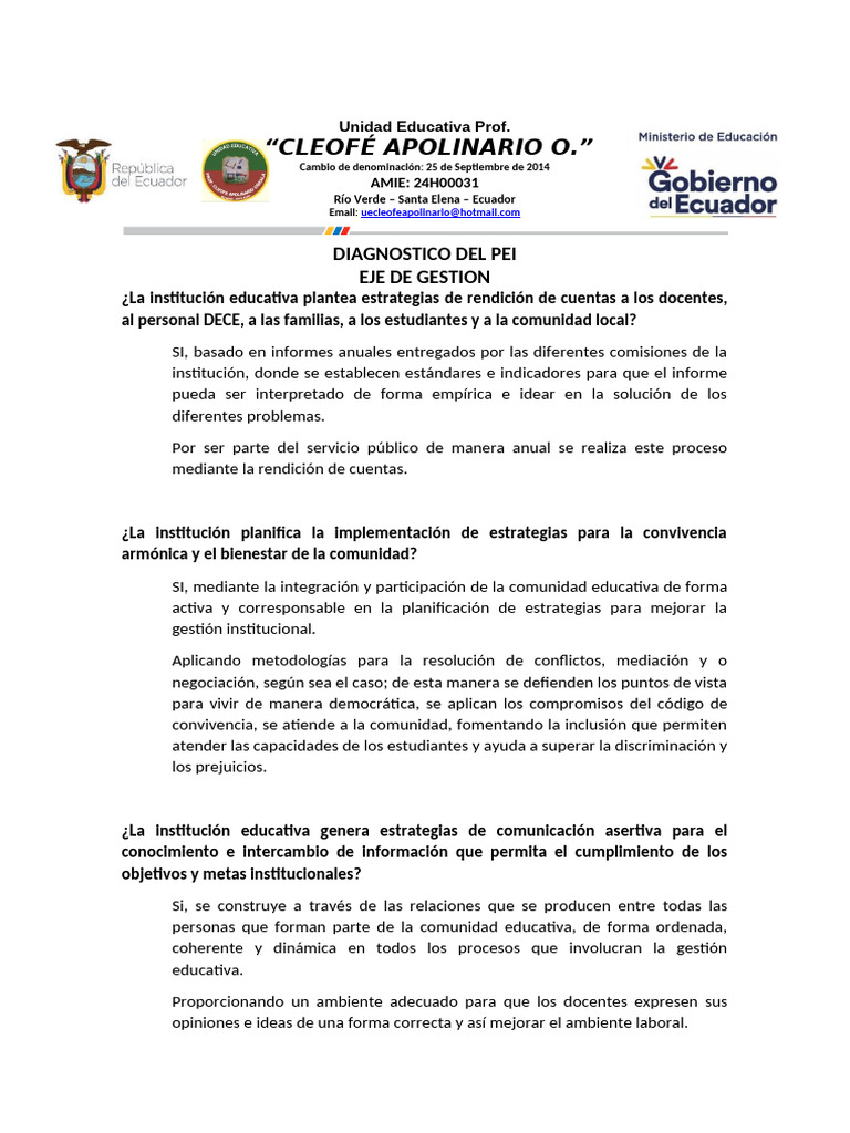Estrategias de Gestión Educativa en Ecuador | PDF | Aprendizaje | Maestros