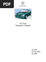 Download Mercedes Cl55amg Cl500 Cl600 Owners Manual 2002 by Nigel Tolley SN89673866 doc pdf