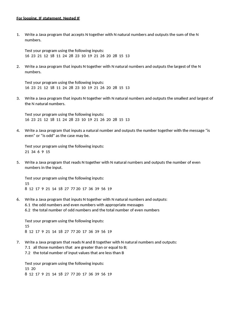 Java Programs for Number Operations | PDF | Chess Openings | Chess Theory